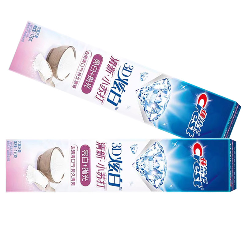 Crest Toothpaste 3D Whitening Fresh Baking Soda 170