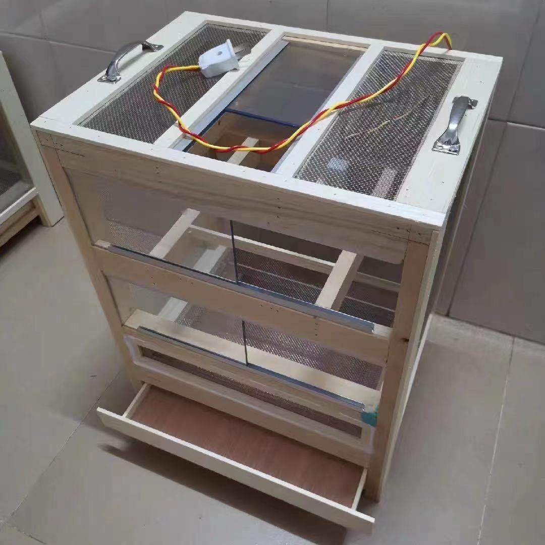 昆虫养殖笼喂养蚂蚱笼蝈蝈蚱蜢箱笼蟋蟀笼类实木加不锈钢网,淘宝优惠券,粉丝福利购,淘宝优惠卷