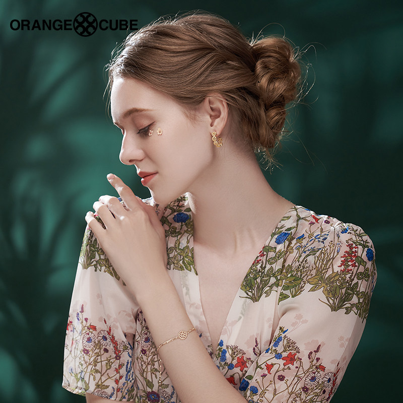 orange cube星芒礼盒定制精致手链 orangecube手链