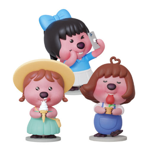 【白兔家】韩国正品代购loopy摆件可爱粉色海狸女生手办礼物,淘宝优惠券,粉丝福利购,淘宝优惠卷