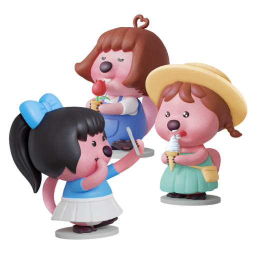 【白兔家】韩国正品代购loopy摆件可爱粉色海狸女生手办礼物,淘宝优惠券,粉丝福利购,淘宝优惠卷