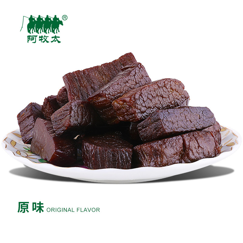 阿牧太内蒙古香嫩手撕特产牛肉干 阿牧太牛肉类