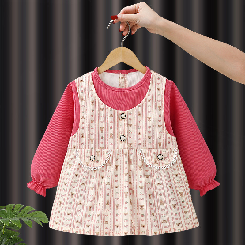 儿童宝宝罩衣女童吃饭围兜秋冬季外穿洋气防水防脏女孩婴儿反穿衣,淘宝优惠券,粉丝福利购,淘宝优惠卷