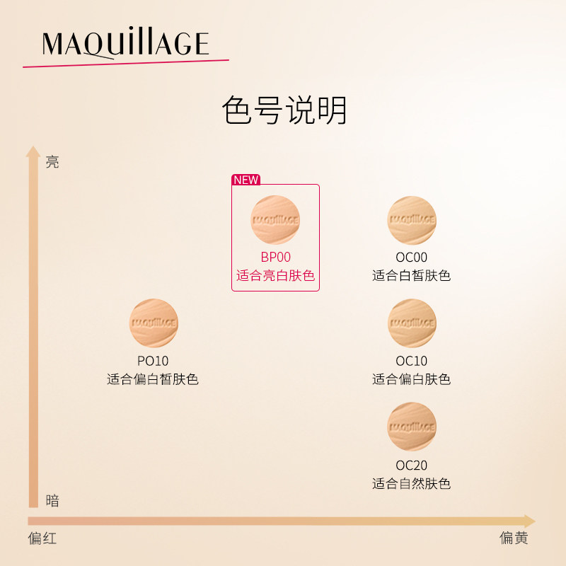 【双十一预售】资生堂心机彩妆ex定妆 MAQuillAGE心机彩妆海外粉饼