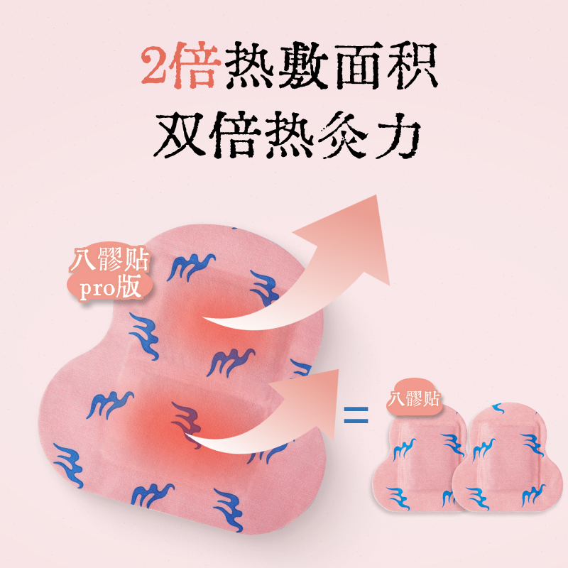 真不二八髎贴热敷贴艾灸贴暖宫贴暖腹暖贴暖宝宝艾草贴调经暖宫贴