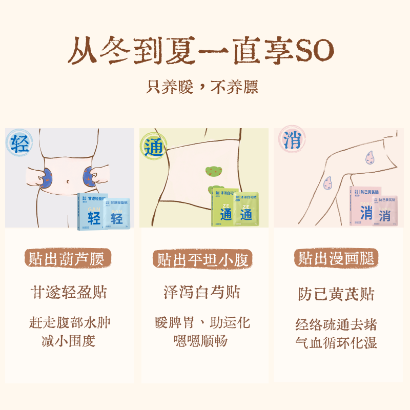 真不二甘遂轻盈贴轻通消艾灸贴艾草肚脐贴带脉贴祛湿养生式减围,淘宝优惠券,粉丝福利购,淘宝优惠卷