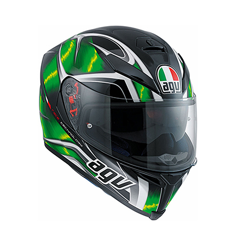 AGV K5 S头盔男女防雾摩托车赛车机车全盔男女四季双镜片安全帽 - 图3