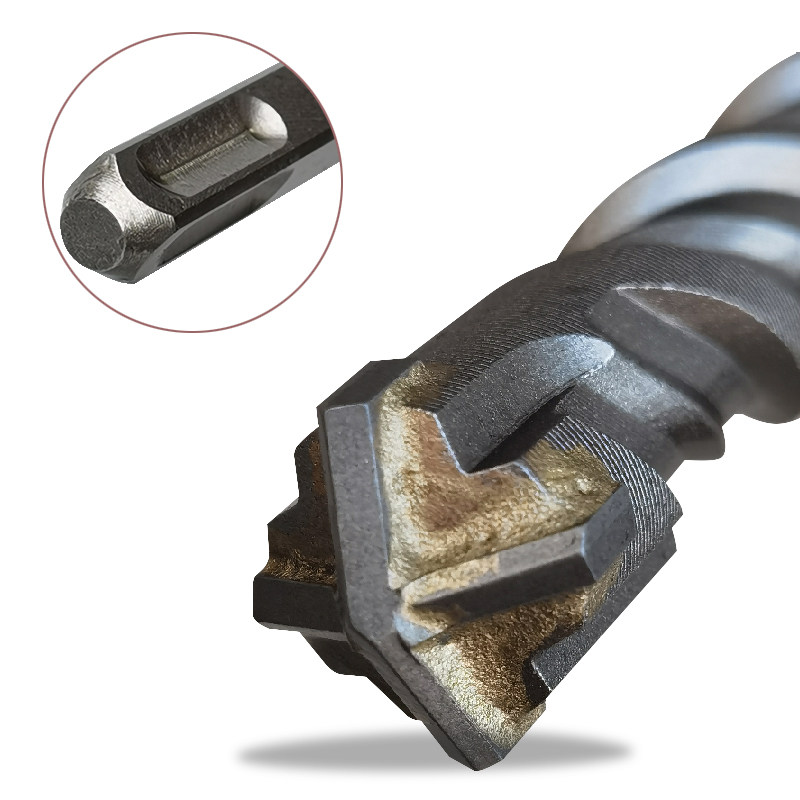 十字四刃非标电梯安装混凝土植筋膨胀钉打孔12.5 17电锤冲击钻头 - 图0