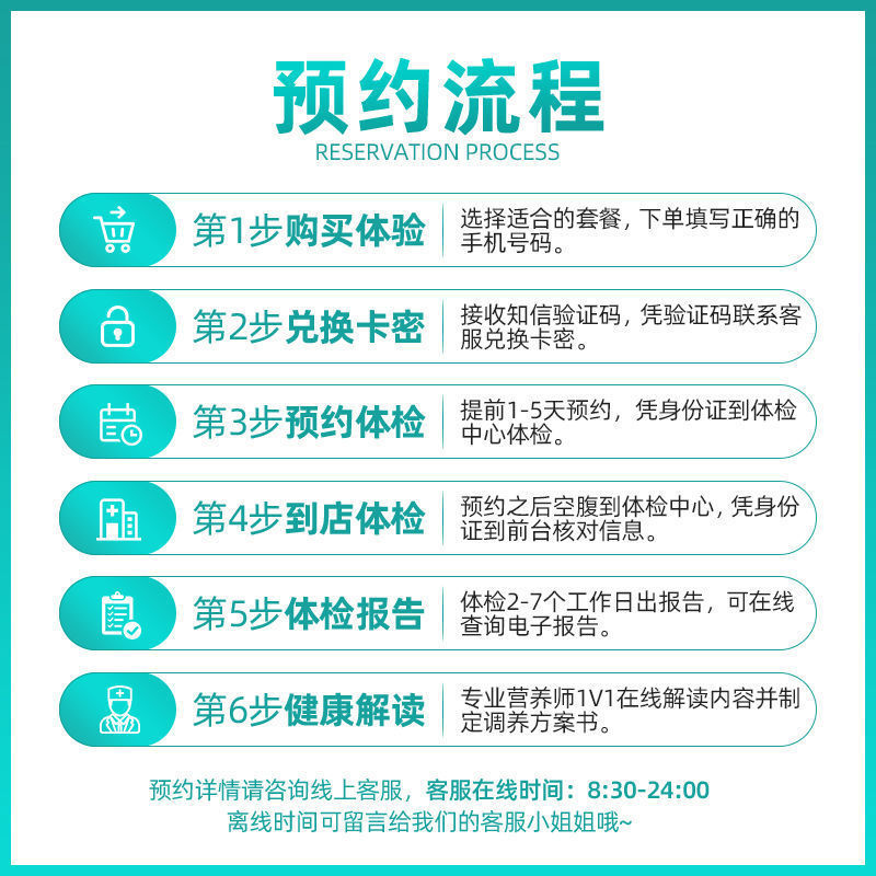 主播推荐美年大健康瑞慈体检套餐中青老年体检中老年成人男女全国-图3