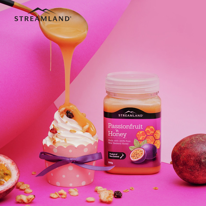 streamland新溪岛新西兰*百香果蜜 医艾康蜂蜜