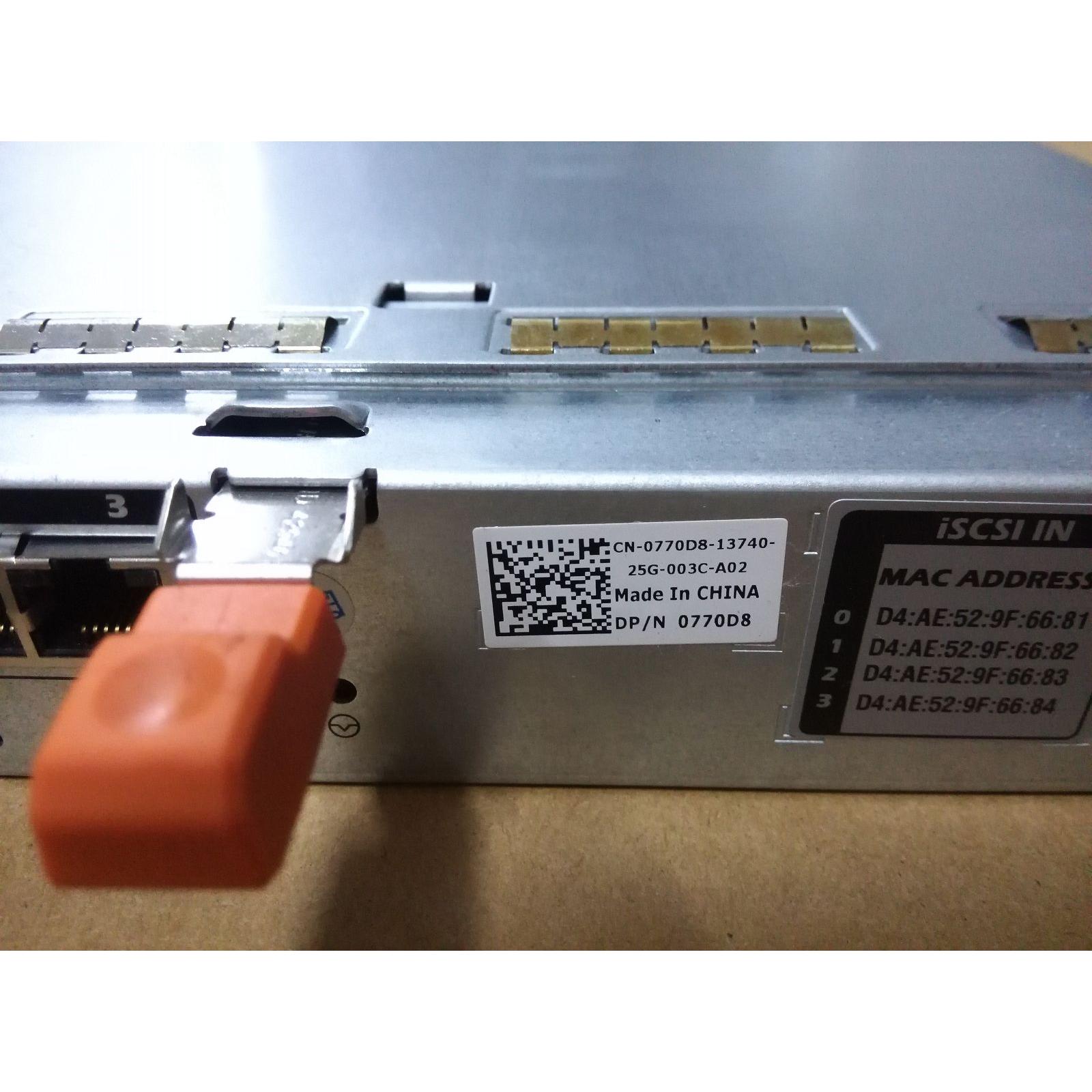 DELL/戴尔 PowerVault MD3200I控制器 0770D8 0N98MP可上机测试-图3