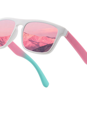 新款跨境男士偏光真膜太阳镜户外运动墨镜登山眼镜女驾驶钓鱼眼镜