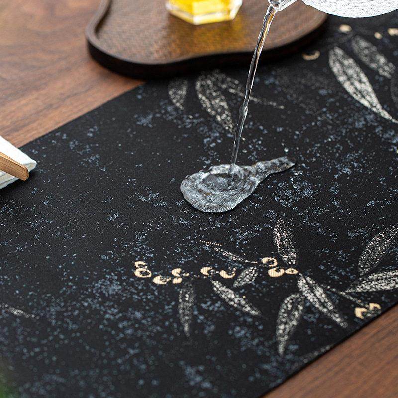 中式锦缎茶席桌布复古中式禅意茶桌垫子布艺泡茶隔热茶几桌旗茶道,淘宝优惠券,粉丝福利购,淘宝优惠卷