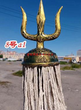 苏鲁锭摆件蒙古族成吉思汗战旗雕塑工艺品蒙古包餐厅平安錠苏力德