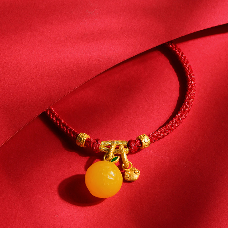 故宫龙年文创心想事成红绳手链节日送妈妈女朋友三八妇女节礼物