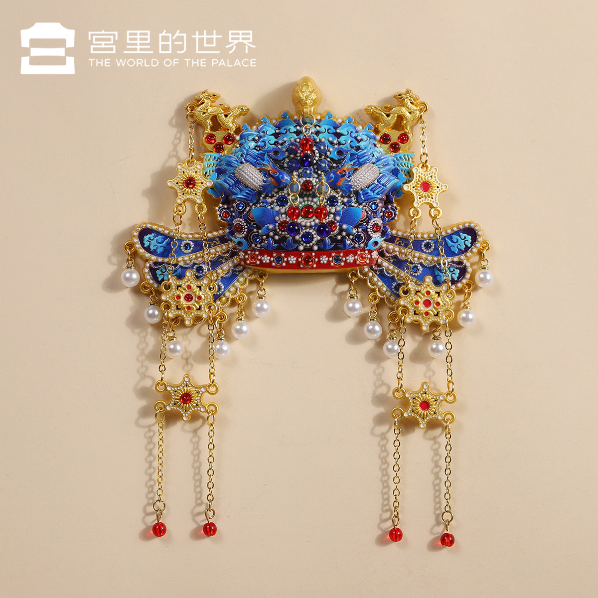 故宫文创凤冠金属冰箱贴博物馆文创意冰箱贴装饰品伴手礼生日礼物 - 图0