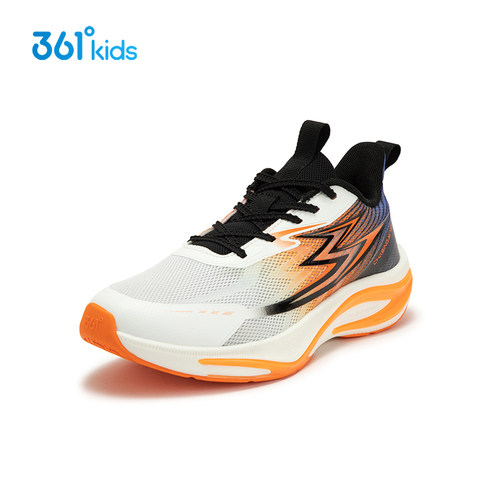 商城同款361童鞋男童运动鞋春秋季中大童系带休闲鞋中大童跑步鞋 - 图2