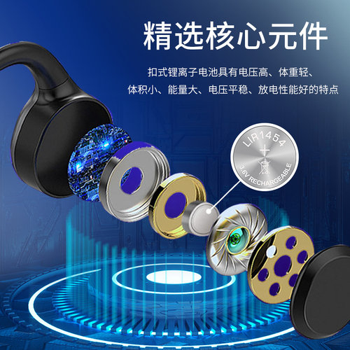 LIR1454扣式可充电无线蓝牙耳机电池3.6V适用Gear IconX 2018兼容ICR1454S CP1454 Z75 - 图2