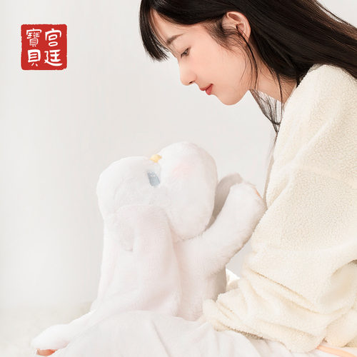 宫廷宝贝故宫文创犰狳毛绒玩偶抱枕两用午睡毯可爱生日礼物旗舰店 - 图2