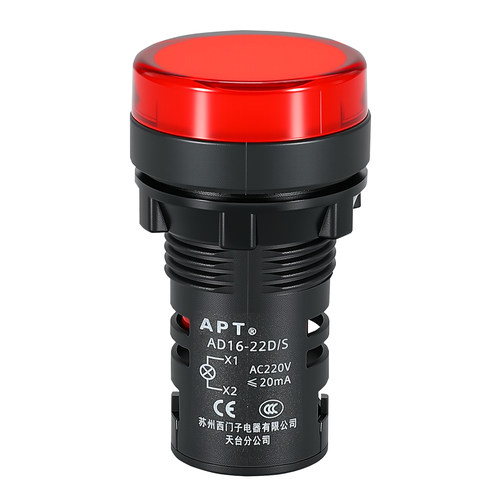 正品西门子APT上海二工AD16-22D/S信号LED指示灯22MMAC220ACDC24V - 图3