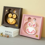 Детские отпечатки рук и ног, детский сувенир для новорожденных, подарок на день рождения