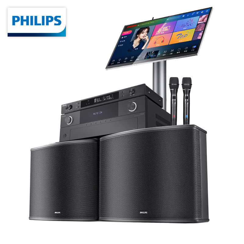 philips /飞利浦css1350功放机 中源电器KTV/卡拉OK音箱