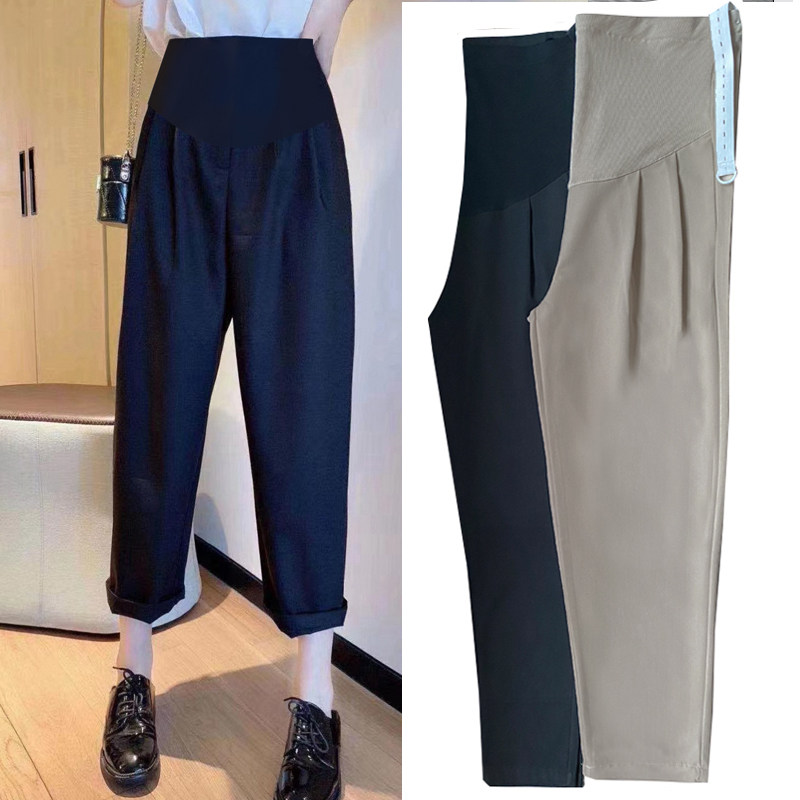 春秋季孕妇春装2022新款外穿哈伦裤 奈兰美孕妇打底裤