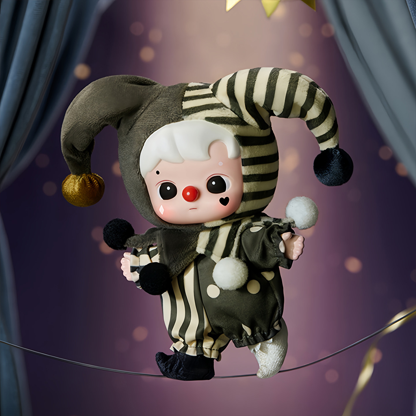 【百亿】POPMART泡泡玛特 WHY SO SERIOUS搪胶毛绒挂件星星人盲盒,淘宝优惠券,粉丝福利购,淘宝优惠卷