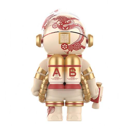 POPMART泡泡玛特MEGA SPACE MOLLY蛇100%潮玩大娃大号手办摆件 - 图3