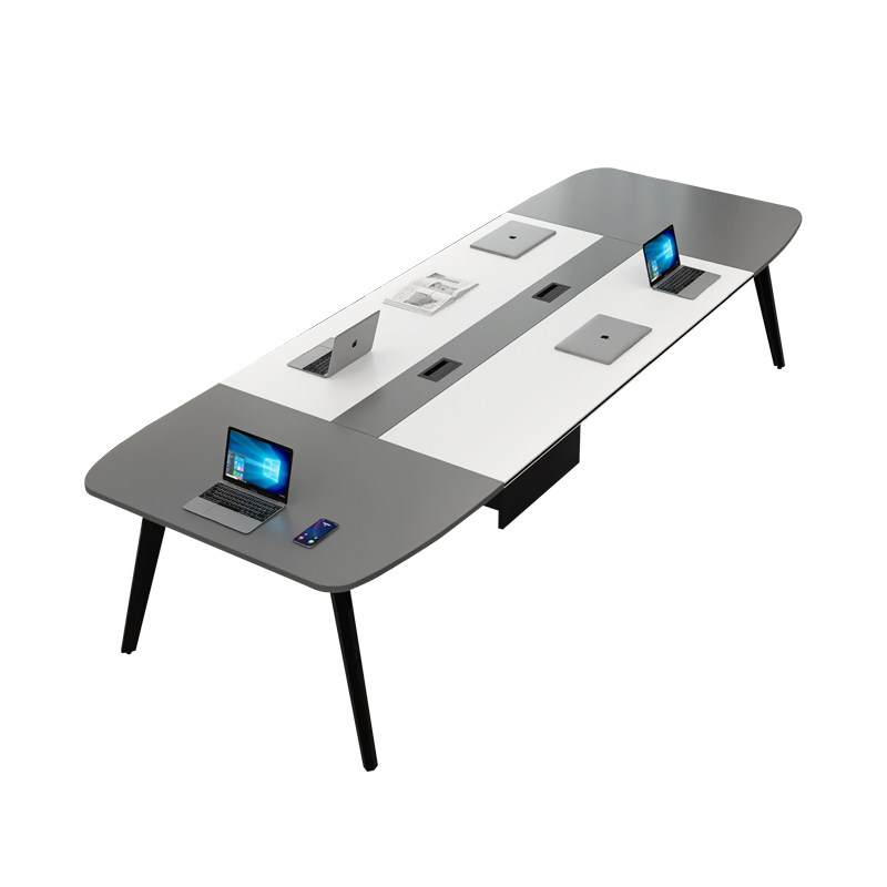 会议桌长桌简约现代会议室培训洽谈桌子长条桌大小型办公桌椅组合