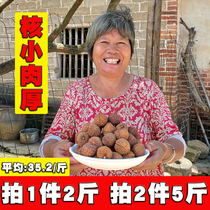 South Chinas Lingnan 10A Special Grade High State Glutinous Rice Glutinous Rice Crust Lychee Dry 2023 New Cargo Nuclear Small Meat Thick Beats for one hair 2 kilos