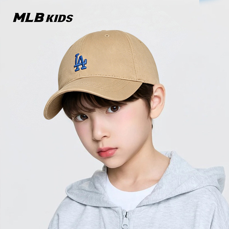 MLB儿童官方男女童帽子遮阳运动休闲帽鸭舌帽棒球帽潮春夏CP77