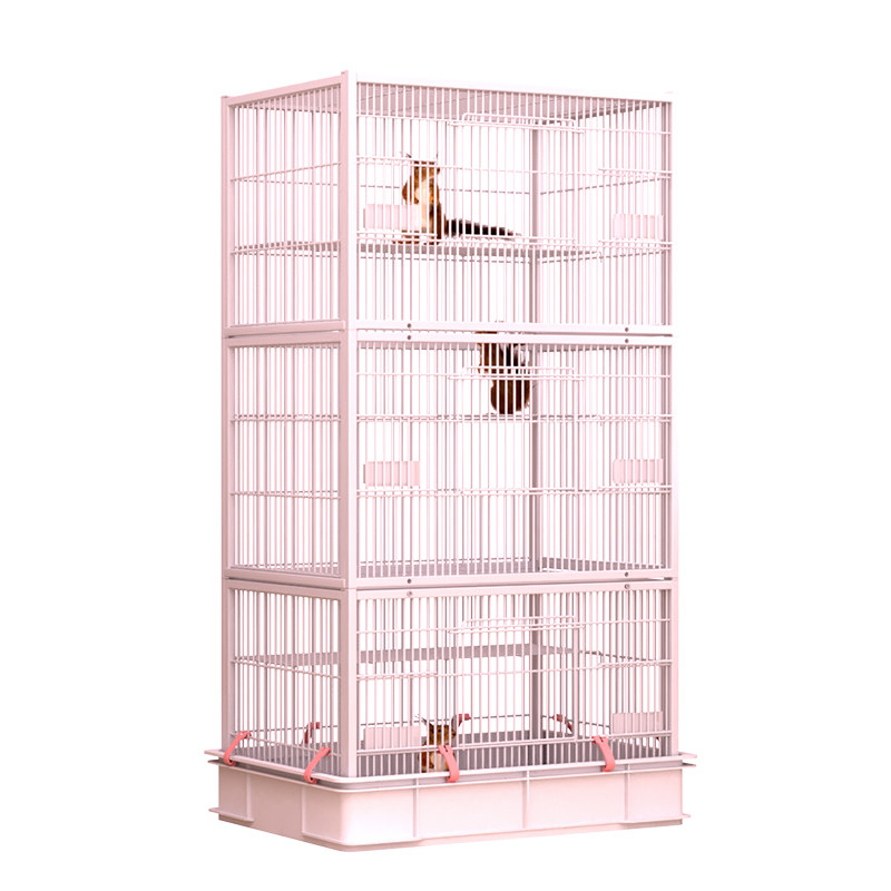 松鼠笼子三层松鼠别墅龙猫柜笼猫笼子大号貂笼家用宿舍单层宠物笼,淘宝优惠券,粉丝福利购,淘宝优惠卷