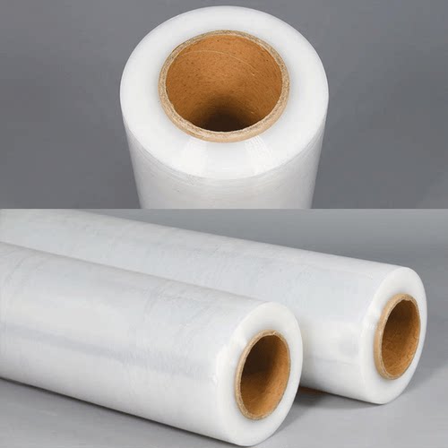 缠绕膜打包膜pe拉伸膜50cm宽塑料保护膜包装膜大卷工业保鲜膜围膜 - 图2