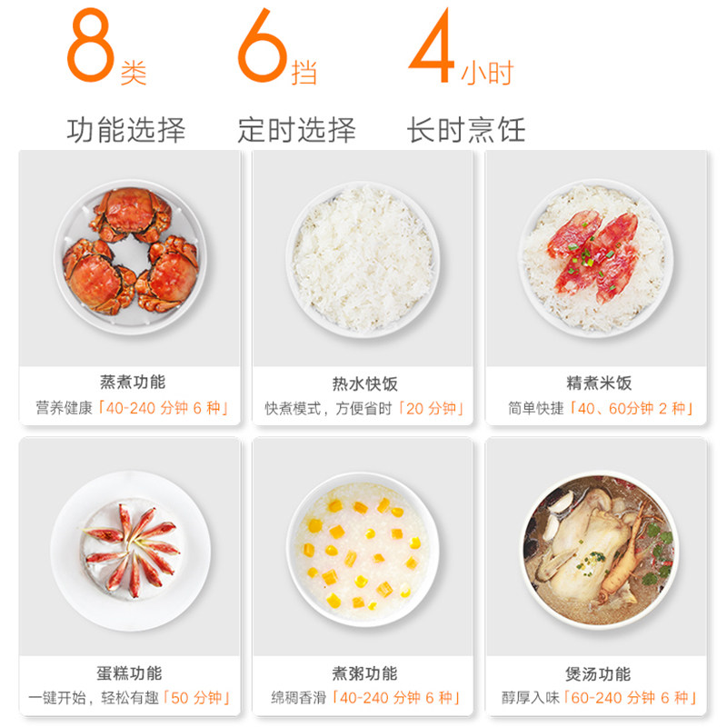 小米c1米家4l小大容量3l家用电饭锅 小米趣米电饭煲
