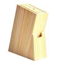 Solid wood kitchen shelve new multifunctional knife holder Home Kitchen Knife Holder to contain the knife holder