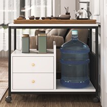 Narrow side several movable with wheel sofa Sofa Side Cabinet Tea Table Small Side Table Tea Water Cabinet Tea Table Small Cart