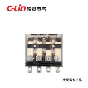 欣灵HHC68A-4Z小型电磁中间继电器JQX-13F-4Z LY4N HH64P直流24V