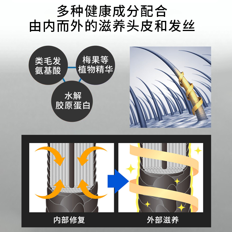 日本Aderans爱德兰丝生发防脱发洗发水密发育发控油去屑蓬松进口 - 图2