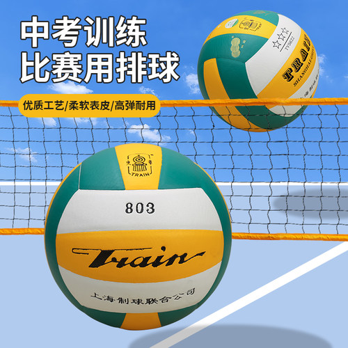充气排球 4号5号充气排球硬式排球中考学生用球比赛训练排球 - 图1