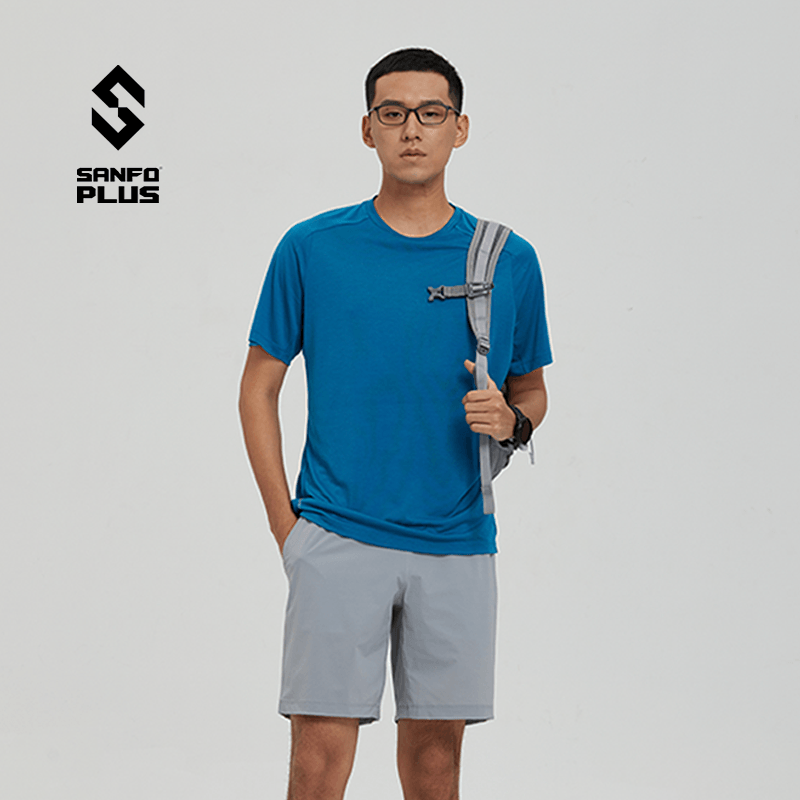 SANFO PLUS Polartec 男款熔岩轻量速干抗味T恤21017 - 图0