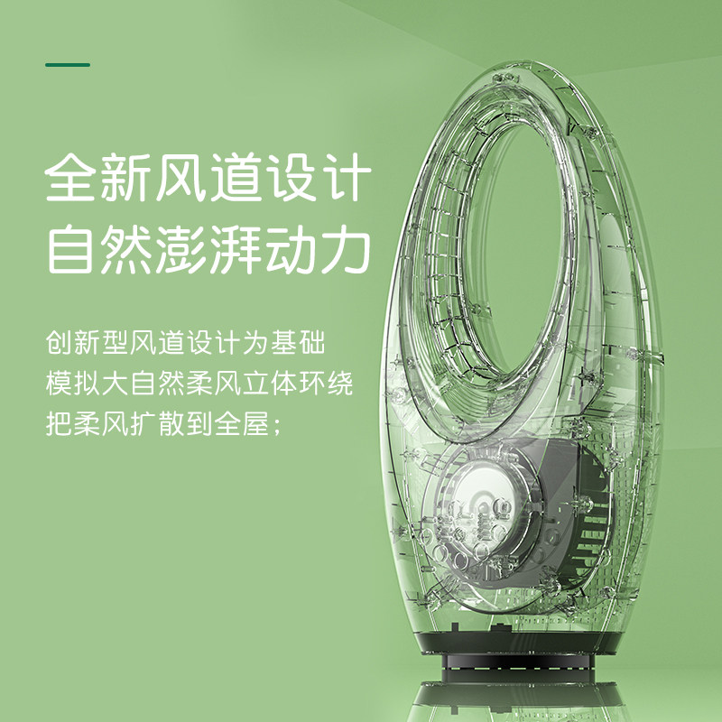  荣事达多莱米无叶风扇