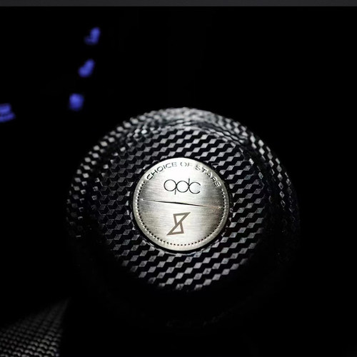 qdc V14皮盒 8pro碳纤维 圆形高端皮盒 耳机防摔收纳盒 原装配件 - 图2