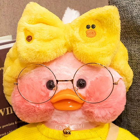 B.Duck, повязка на голову, аксессуар, плюшевая игрушка, шапка, очки, кукла с аксессуарами, популярно в интернете