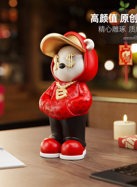 潮玩小熊桌面小摆件创意礼物！！