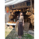 A Sweet peach yikett <Lazy and charming 2.0> Slim T-shirt top + skirt fashion suit for women