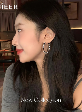 Lnieer999纯银耳针耳圈女