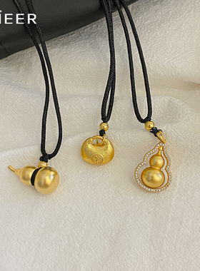 新中式福袋编绳项链爆款毛衣链