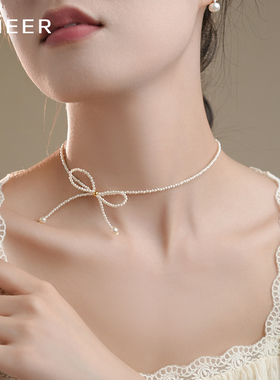 LNIEER施家珍珠项链气质爆款女