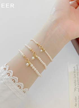 LNIEER女珍珠手链施家珍珠亲肤